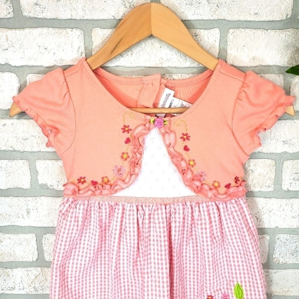 YOUNGLAND Casual Short Sleeve Dress Size 5